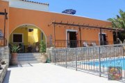 Almyrida Kreta, Almyrida, einstöckiges Ferienhaus mit 2 Schlafzimmern, Meerblick, Gemeinschaftspool Haus kaufen